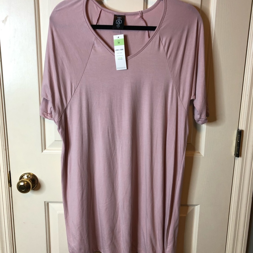 Pale Mauve Love Tunic